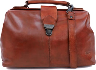 Bear Design Julia Crossbodytas Medium Dames - Leer - Cognac