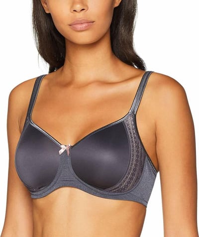 Anita – Rosa Faia - Fleur – BH zonder Beugel – 5654 – Anthracite - A75/90