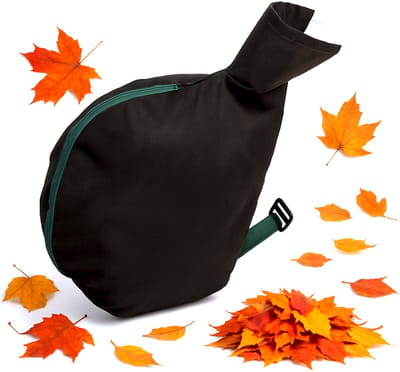 FEROCITY Bladblazer Zak Universeel 40L - Aansluiting 150mm - Bladzuigerzak Opvangzak - Vervangzak met Rits - Non-Woven