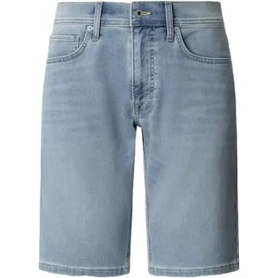 Pepe Jeans Heren Short Broeken slim Fit Blauw W 30 Volwassenen
