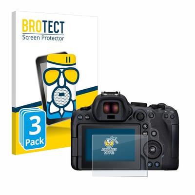 BROTECT - Screenprotector voor Canon EOS R6 Mark II - Folie Beschermfolie Beschermglas matte 3 Stuks
