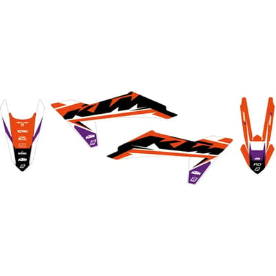 Motorfiets decoratie kit Blackbird Racing Dream Graphic 5