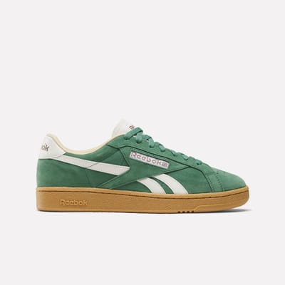 Reebok CLUBCGROUNDSUKFIELDGREENCHALKGUM Unisex Sneakers - Groen/chalk/gum