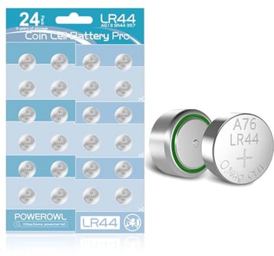 LR44 Knopcellen 24 Stuks - 1.5V Knopbatterijen voor Apparaten