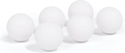 Alley Bier Pong professionele ballen pingpongballen 40 mm naadloos 6 stuks