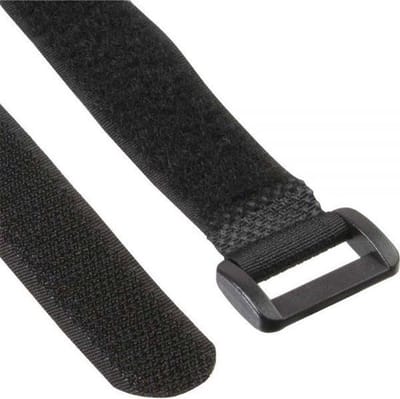 *** Kabelbinders - Herbruikbaar - Nylon - Zwart - 10 stuks - Kabel binders - van Heble® ***