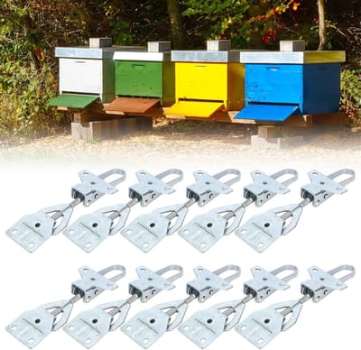 Set van 10 Verstelbare Bijenkorf Connectoren voor Beekeeping - Accessoires en Gereedschap voor Imkers