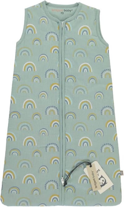 WINTER SLAAPZAK MAAT 70 RAINBOW 140R BLUE BRILJANT BABY