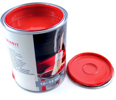 Graniet Serie - RAL 3020 Verf - 2.5 l - Czerwony - Synthetische Harst