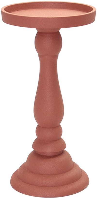 by Mooss - Paudar - Kandelaar - Terra - Gepoedercoat - Metaal - 29 cm - Ã˜ 12 cm - Terracotta