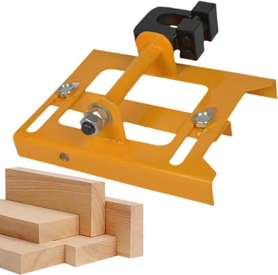 Kettingzaag Gids - Hout Snijstandaard - Houtbewerking Precisie - Verticale Stabiliteit - 35x35x10 cm - Uniek