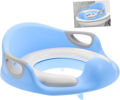 Potty Seat - Toilet Trainer - Zindelijkheidstraining Peuters - Verstelbare Gesp - 33 x 31 x 15 cm - Blauw