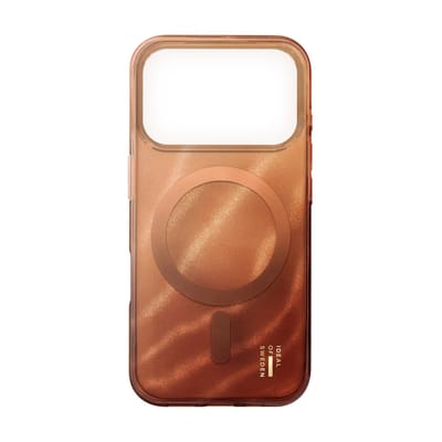 iDeal of Sweden Clear Case geschikt voor MagSafe geschikt voor iPhone 17 Pro - Mocha Mousse