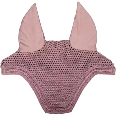 Kentucky Horsewear - Oornetje Wellington velvet mini pearls oude roze