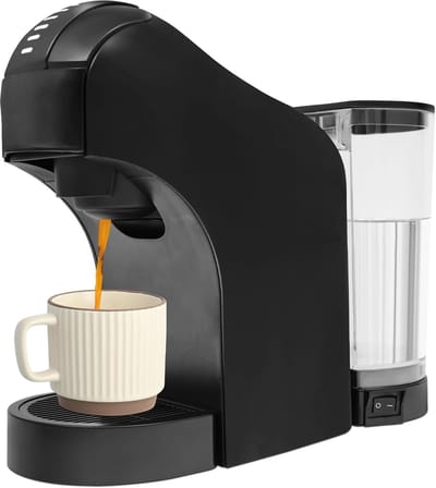 Koffiezetapparaat - Eenkopsmachine - Snelle Koffie - Snelle Opwarmtijd - 800 ml - Zwart