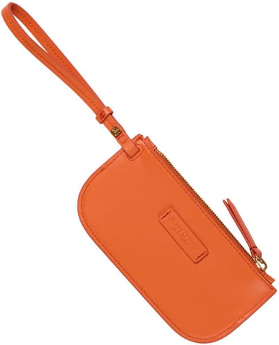 Marc O'Polo Leren accessoiretas Angelina Sunglass Case Warm Orange oranje