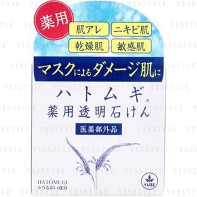 YUZE - Coix Seeds Transparent Soap 90g