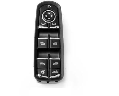 Raamknop - Vensterschakelaar - Auto Bediening - Directe Vervanging - 1x1x1 cm - Zwart