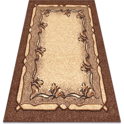 Kleden Rugsx Tapijt BCF Morad KRZYŚ Klassiek bloemen - 60x110 cm