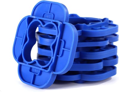 6 Stuks Deck Spacers, Duurzaam Deck Spacer Gereedschap met 4 Dikteopties voor Hout en PVC Platen
