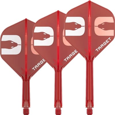Target K-Flex Nathan Aspinall Red NO2 - Dart Flights