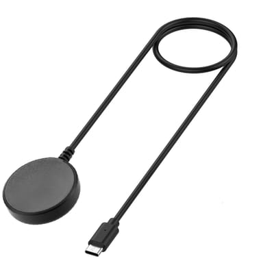 Strap-it USB-C oplader / oplaadkabel geschikt voor Samsung Galaxy Watch 7 / Galaxy Watch 6 / 6 Classic / Galaxy Watch 5 / 5 Pro / Galaxy Watch 4 / 4 Classic / Galaxy Watch 3 / Galaxy Watch Active / Active 2 / FE / Galaxy Watch Ultra / Ultra 2025