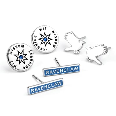 The Carat Shop - Harry Potter Ravenclaw Set van 3 Oorbellen