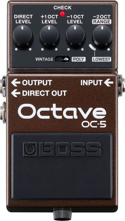 Boss OC-5 - Octave effectpedaal - Zwart