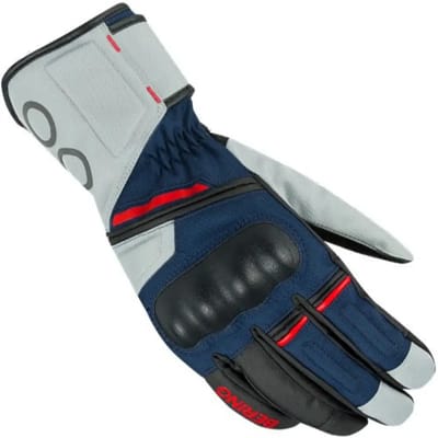 Bering Lady Siberia Handschoenen Grijs Blauw Rood - Maat T5 - Handschoen