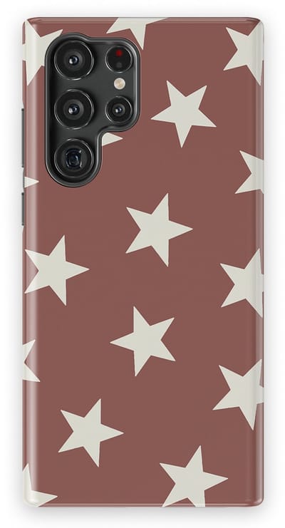 DripCase Hoesje Samsung Galaxy S22 Ultra | Sterren Design | Magnetisch Opladen | 2-in-1 Ontwerp | Stars Backcover Canyon Stars