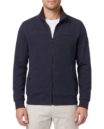 Casa Moda vest donkerblauw