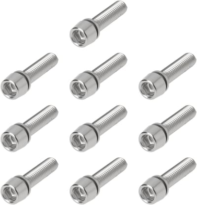 Dailygoods - 10 Stuks Fiets Stuurpen Bouten M5x20mm RVS