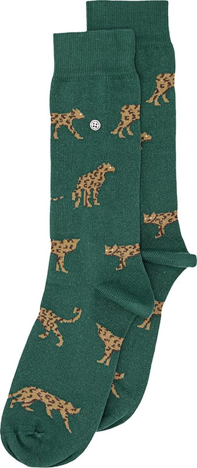 Alfredo Gonzales Jaguar Sokken AG-Sk-JAG-01 118 Army/Brown XS(35-37)