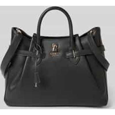 GUESS handtas schoudertas Yesba Girlfriend Satchel Bag Black zwart