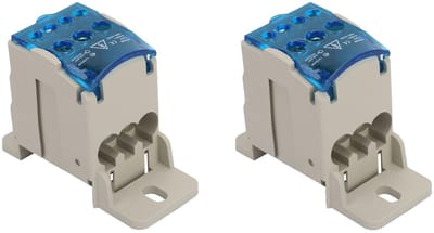 Dailygoody - Terminal Block Distribution Box - Power Distributie - Vlamvertragende Behuizing - Transparant - Hoge Temperatuur Weerstand - Veiligheid -...