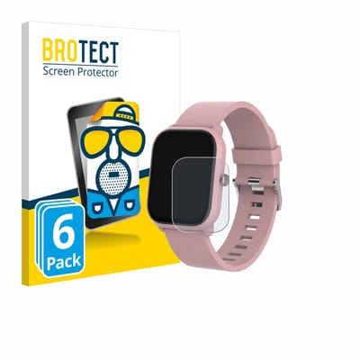 BROTECT - Screenprotector voor Denver SWK-120RO - Folie Beschermfolie matte 6 Stuks