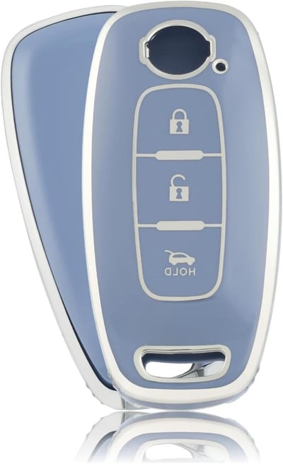 Chiave Copri voor Nissan Ariya B6/B9, X-Trail T32/T33, Qashqai J12, Juke F16 en meer - Beschermende Sleutelcover en Telecomando Accessoire met Duurzaam Ontwerp en Perfecte Pasvorm