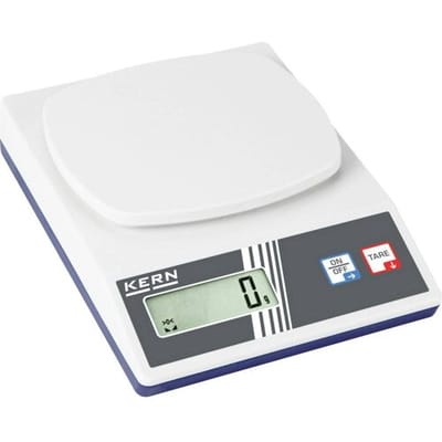 Kern EFS 2000-0 Schoolweegschaal Weegbereik (max.) 2.2 kg Resolutie 1 g werkt op batterijen Wit