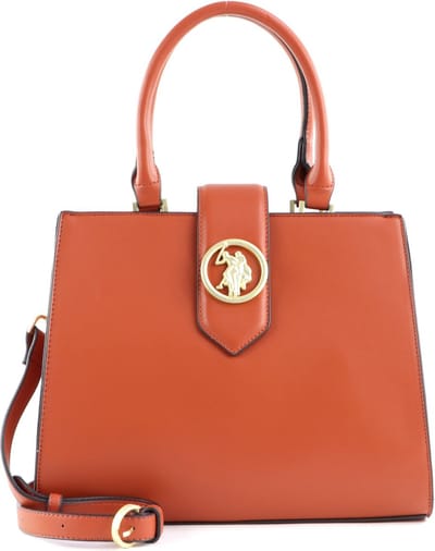 U.S. POLO ASSN. Handtas Vancouver Double Handle Tan Bruine