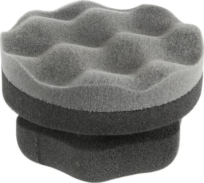 Spons voor wassen en waxen met handvat