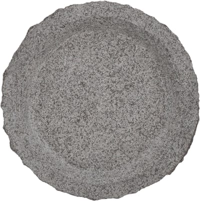 Esschert Design | Vogelbad rond | Graniet | 37x37x6 cm
