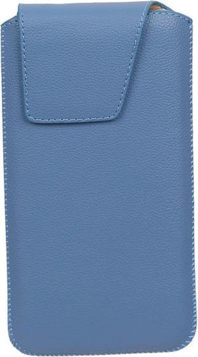 iPhone 6/6s - Leder look insteekhoes/pouch Model 1 - Blauw i6