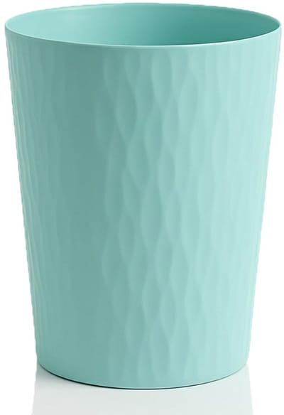 Papiermand Afvalemmer - Prullenbak Papieremmer - Kantoor Keuken - Compact Ontwerp - 12 liter - Mintblauw