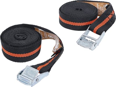 BGS Spanbandset met snelsluiting 2,5 m x 25 mm 2 delig