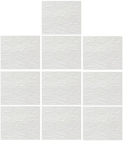 MTTproducts- Muursticker 3D wandplaat - Zelfklevend - Premium schuim - Waterdicht - Botsingsbestendig - 30 x 35 cm - Eenvoudige installatie - Wandpaneel