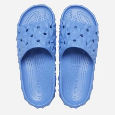 Crocs Classic Geometric Slide v2 Elemental Blue Maat 37/38 US M5/W7
