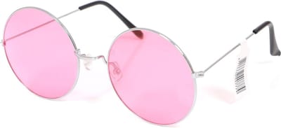 Mega hippie bril roze - hippie 60's