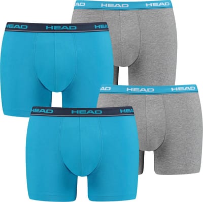 BOXERS 4 PACK Head Herenboxer Boxershorts Basic Broekondergoed