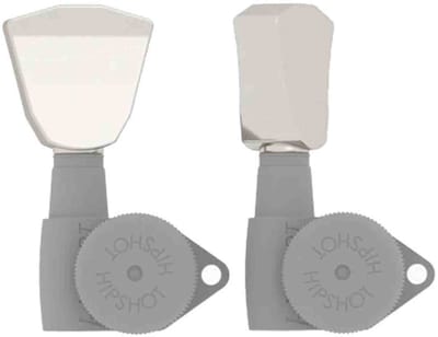 Hipshot HS6B1TLPN Tulip Stemknop voor Gitaarmechaniek Nickel, per stuk