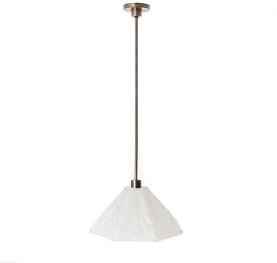 Hanglamp Nouveau Twinkling Geëtst 20's Brons - Art Deco Trade